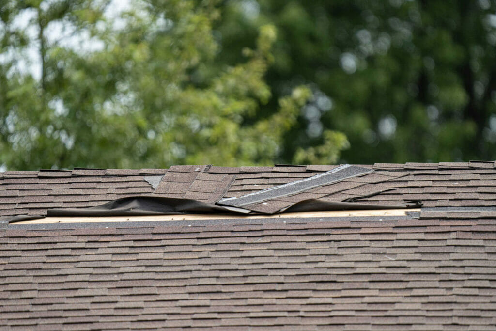 roof repair cost, missing shingle