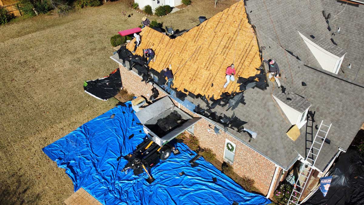 reliable roof repair specialists Montgomery, AL