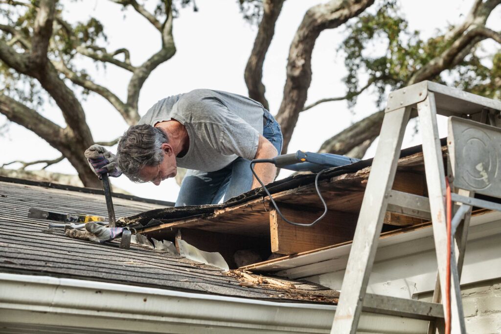 roof storm damage, storm damage checklist, roof damage repair, Montgomery