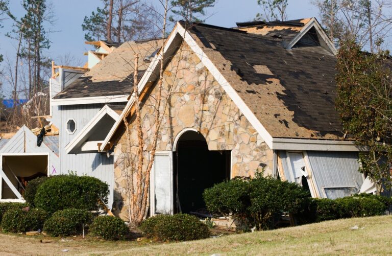 storm damage roofing restoration in Calera, AL